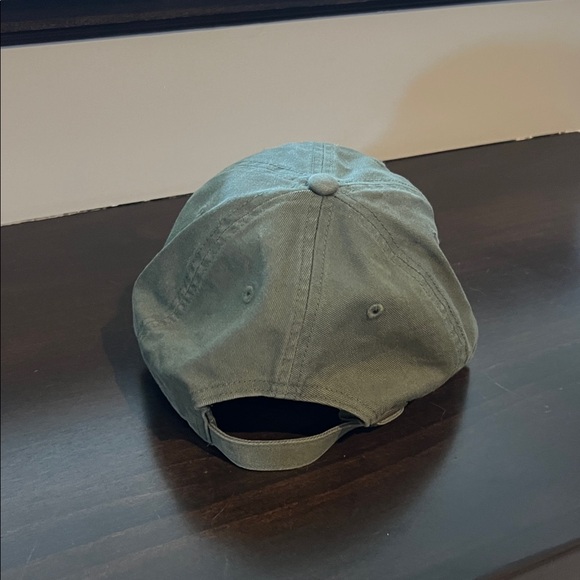 NWOT * Los Angeles Dodgers Olive Green Cap with White LA Logo - Picture 3 of 5